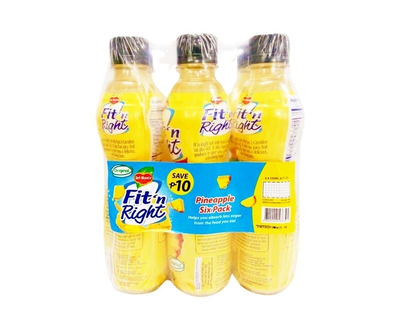 Fit 'n Right Pineapple Juice Drink (6 Packs x 330mL)