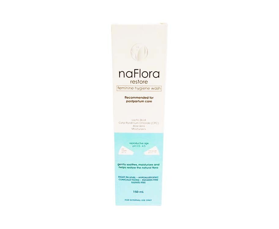 Naflora Restore Feminine Hygiene Wash 150mL