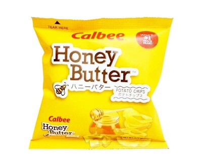 Calbee Honey Butter Potato Chips 22g