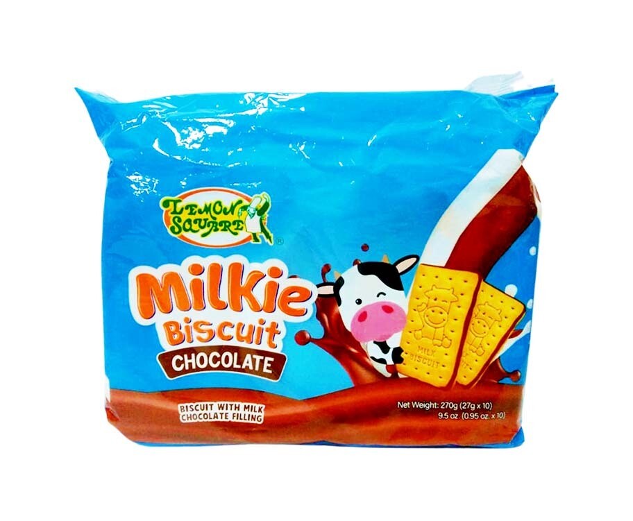 Lemon Square Milkie Biscuit Chocolate (10 Packs x 27g)
