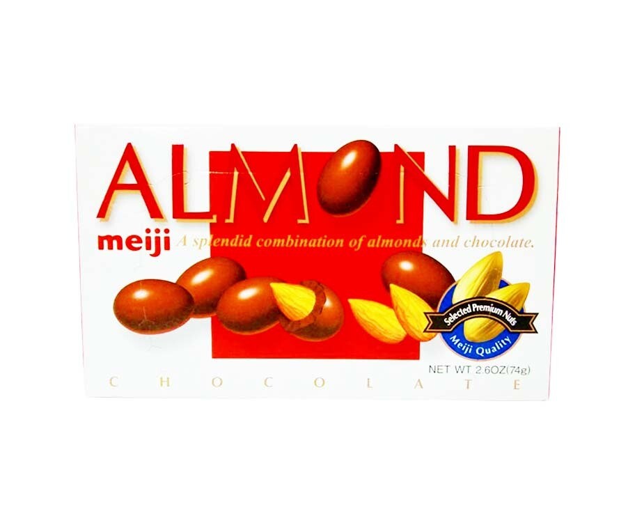 Meiji Almond Chocolate 2.6oz (74g)