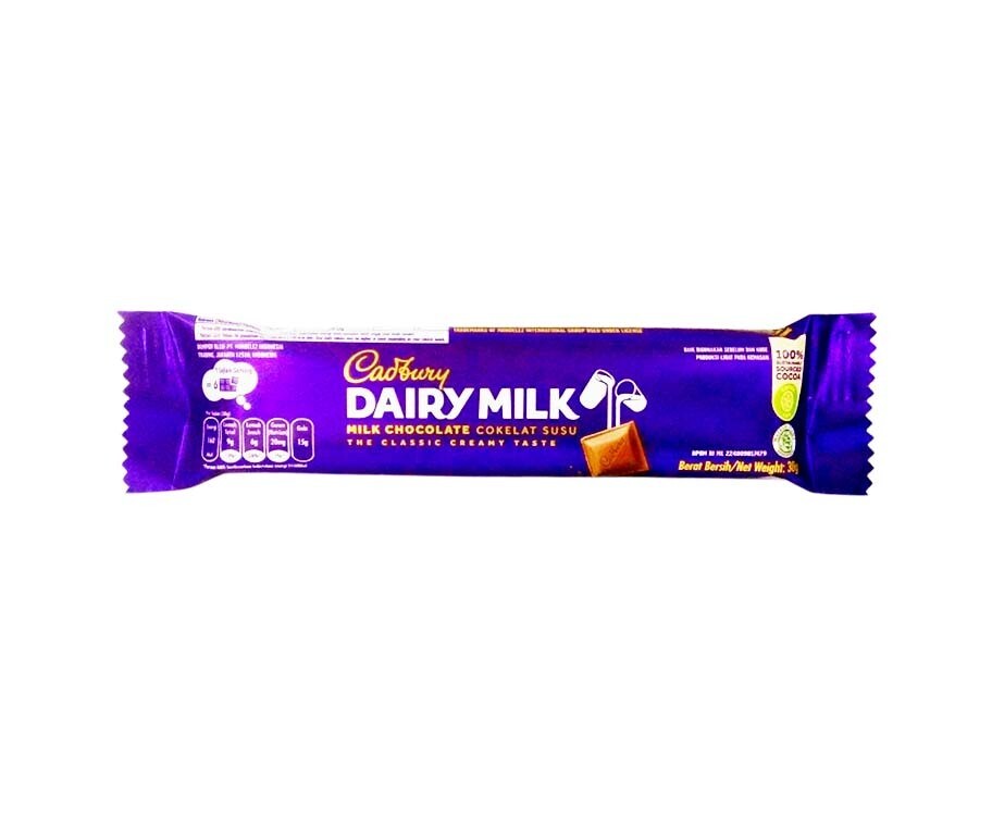 Cadbury Dairy Milk Chocolate 30g