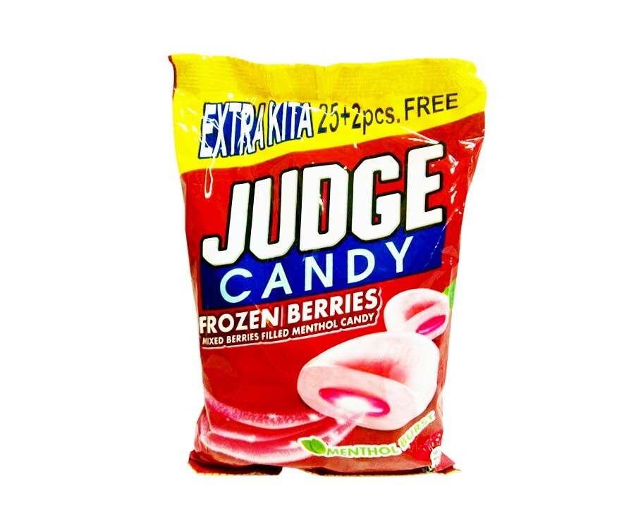 Judge Candy Frozen Berries Menthol Burst 27 Pieces 121.5g