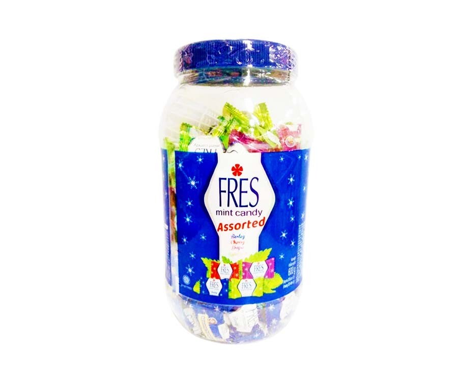 Fres Mint Candy Assorted 200 Pieces 600g