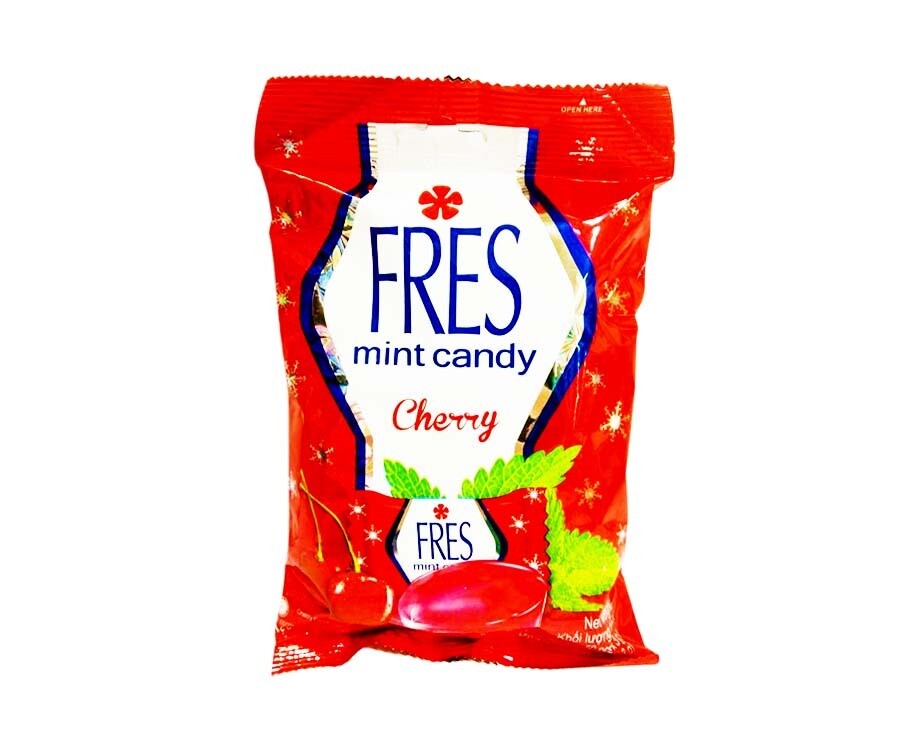 Fres Mint Candy Cherry 50 Pieces 150g