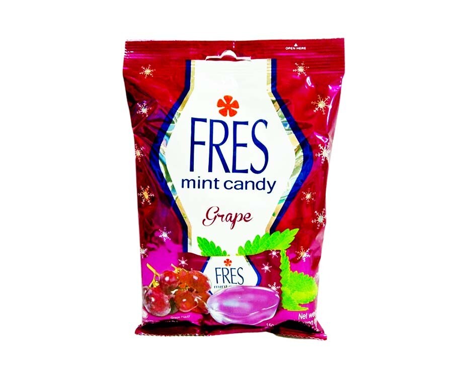 Fres Mint Candy Grape 50 Pieces 150g