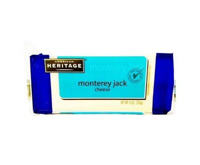 American Heritage Monterey Jack Cheese 8oz (226g)