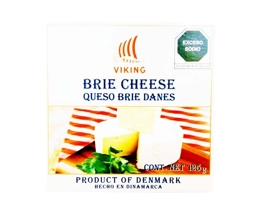 Viking Brie Cheese Queso Brie Danes 125g