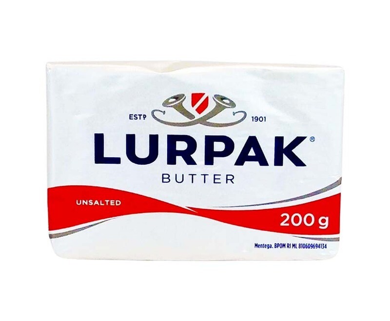 Lurpak Unsalted Butter 200g