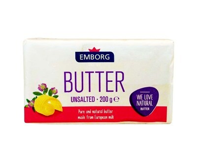 Emborg Butter Unsalted 200g