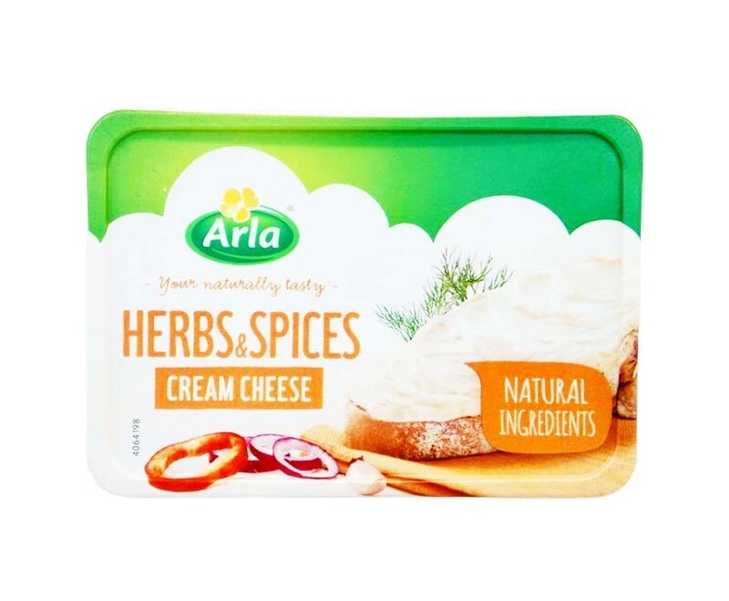 Arla Herbs &amp; Spices Cream Cheese 150g