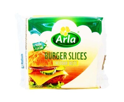 Arla Burger Slices Cheddar Taste 200g