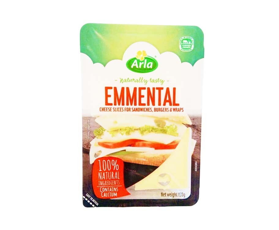 Arla Emmental Slices 150g