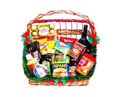 Sta. Lucia Supermarket Christmas Basket Large 016