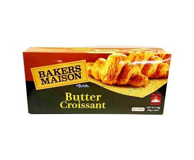 Bakers Maison by Gardenia Butter Croissant Ready To Heat (4 Packs x 62g) 248g
