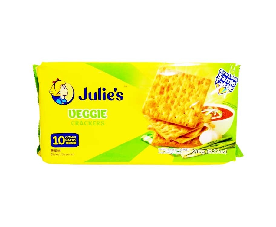 Julie's Veggie Crackers 8.11oz (230g)