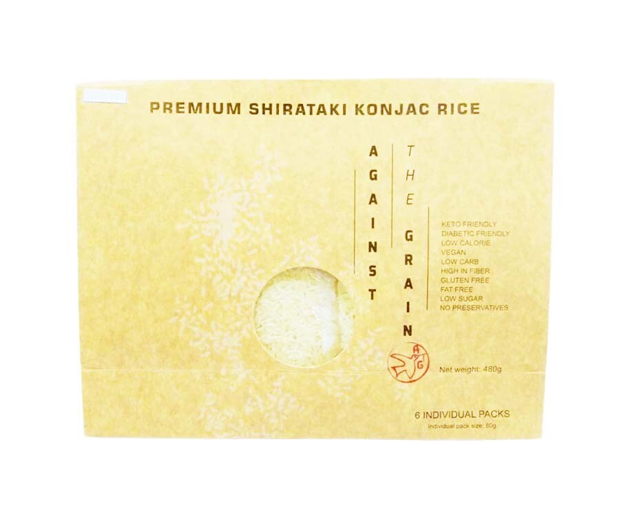 Premium Shirataki Konjac Rice 480g