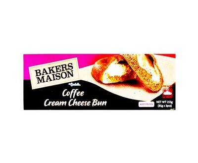Bakers Maison by Gardenia Coffee Cream Cheese Bun (3 Packs x 85g) 255g