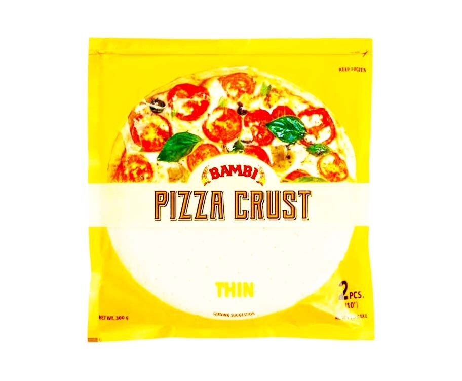 Bambi Pizza Crust Thin 2 Pieces (10&quot;) 320g