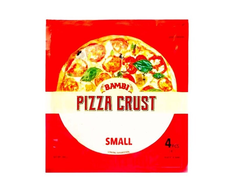 Bambi Pizza Crust Small 4 Pieces (6&quot;) 300g