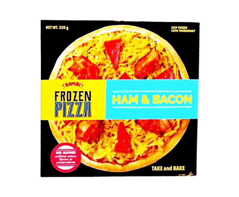 Bambi Frozen Pizza Ham &amp; Bacon 320g