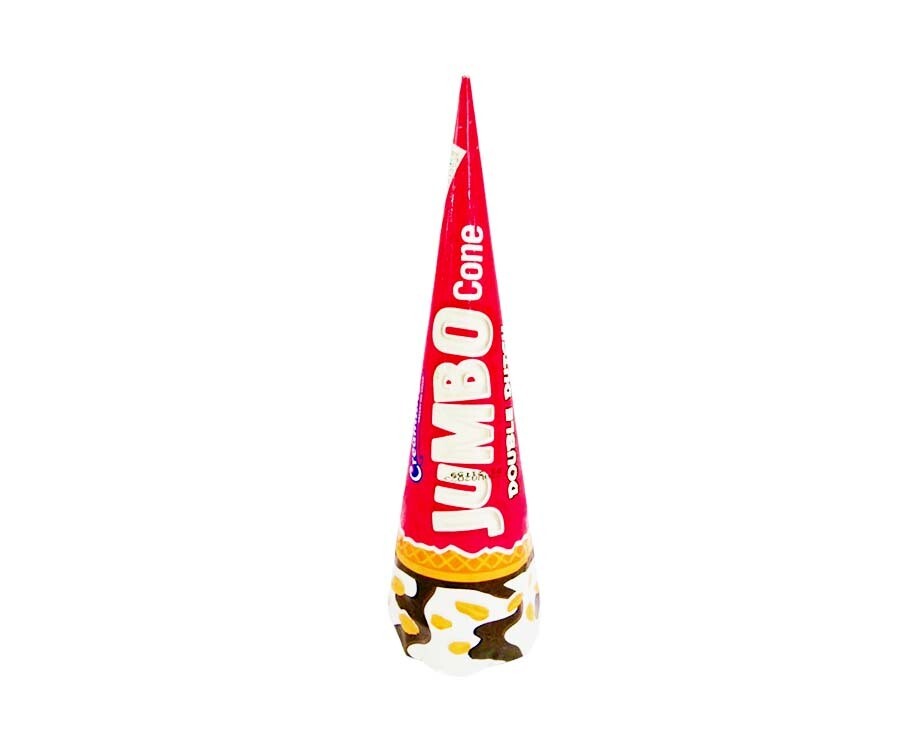 Creamline Ice Cream Jumbo Cone Double Dutch 140mL