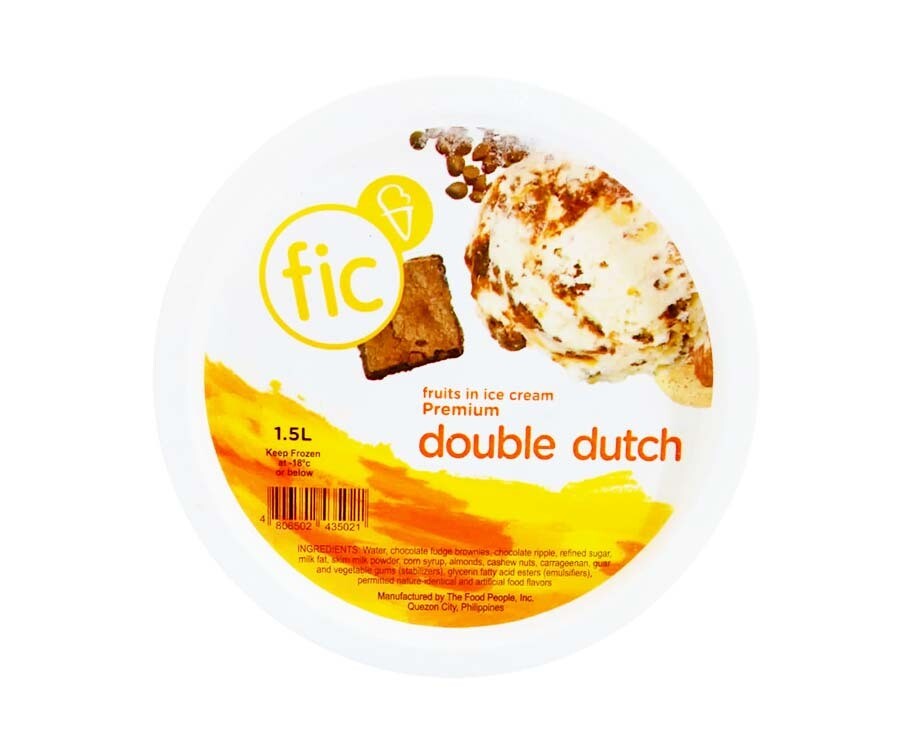 FIC Fruits in Ice Cream Premium Double Dutch 1.5L