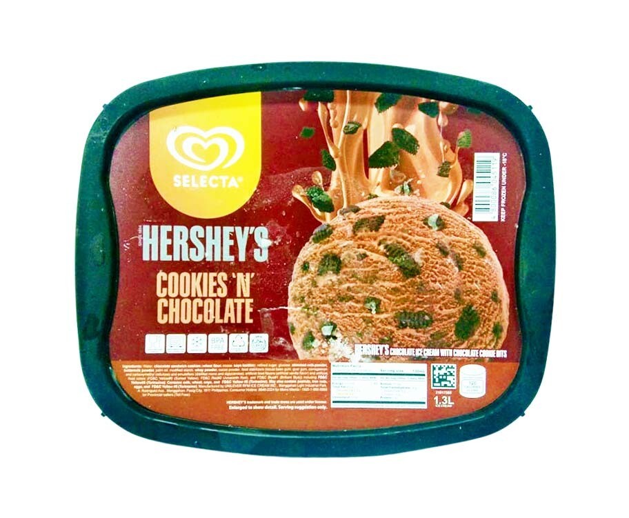 Selecta Hershey's Cookies n' Chocolate 1.3L