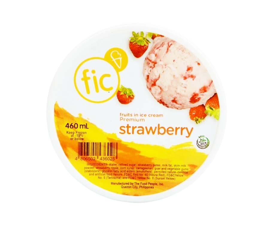 FIC Fruits in Ice Cream Strawberry 460mL