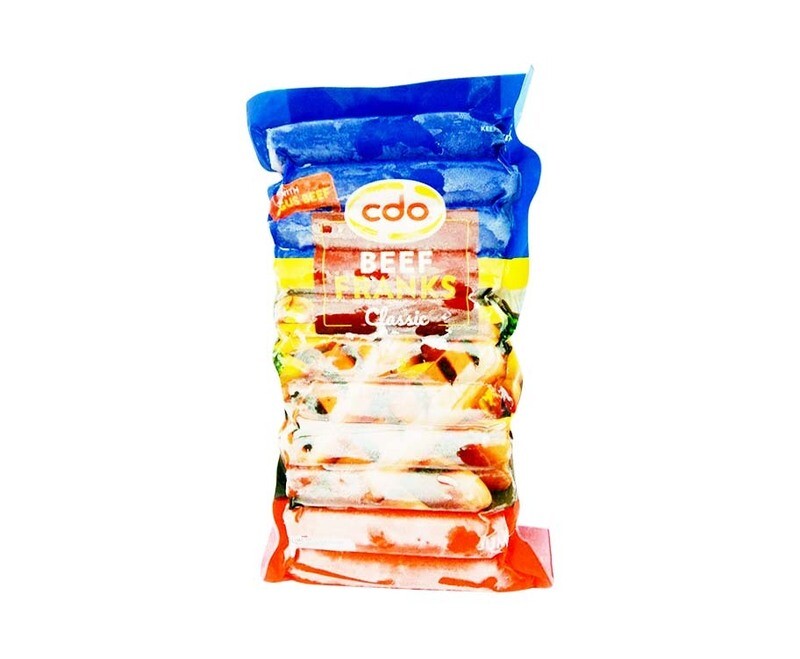 CDO Beef Franks Classic Jumbo with Angus Beef 500g