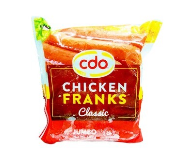 CDO Chicken Franks Classic Jumbo 500g