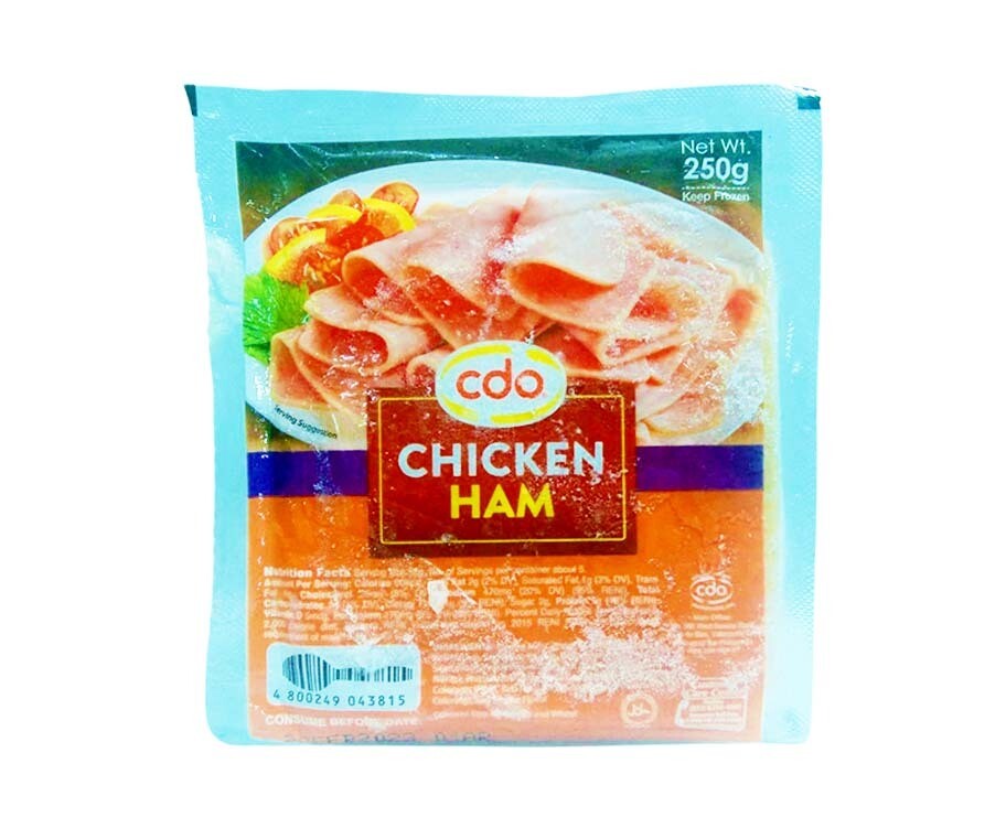 Cdo Chicken Ham 250g