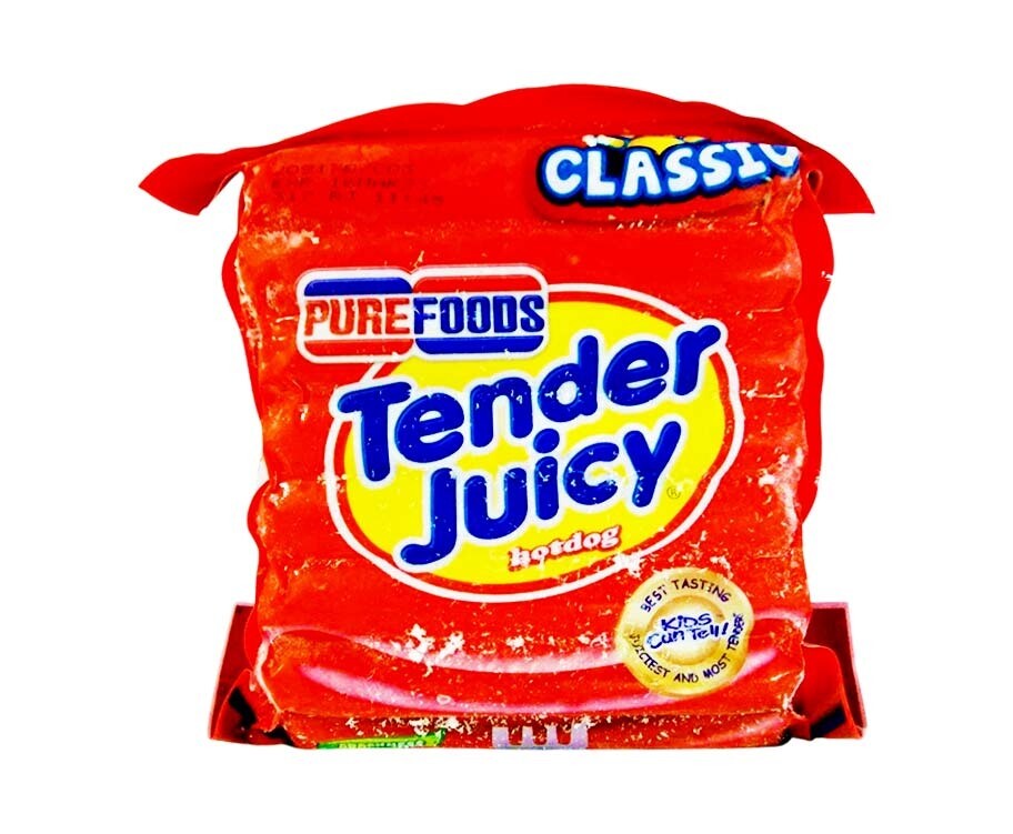 Purefoods Tender Juicy Hotdog Classic 500g