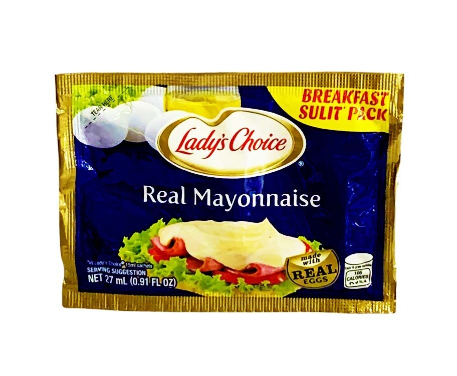 Lady&#39;s Choice Real Mayonnaise 27mL