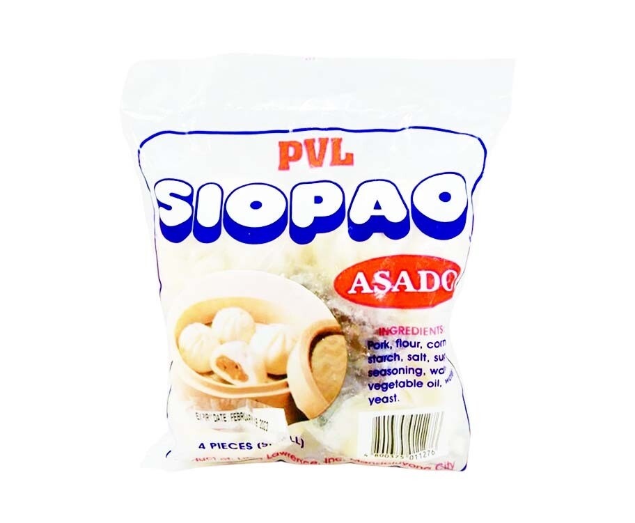 PVL Siopao Asado 4 Pieces (Small)