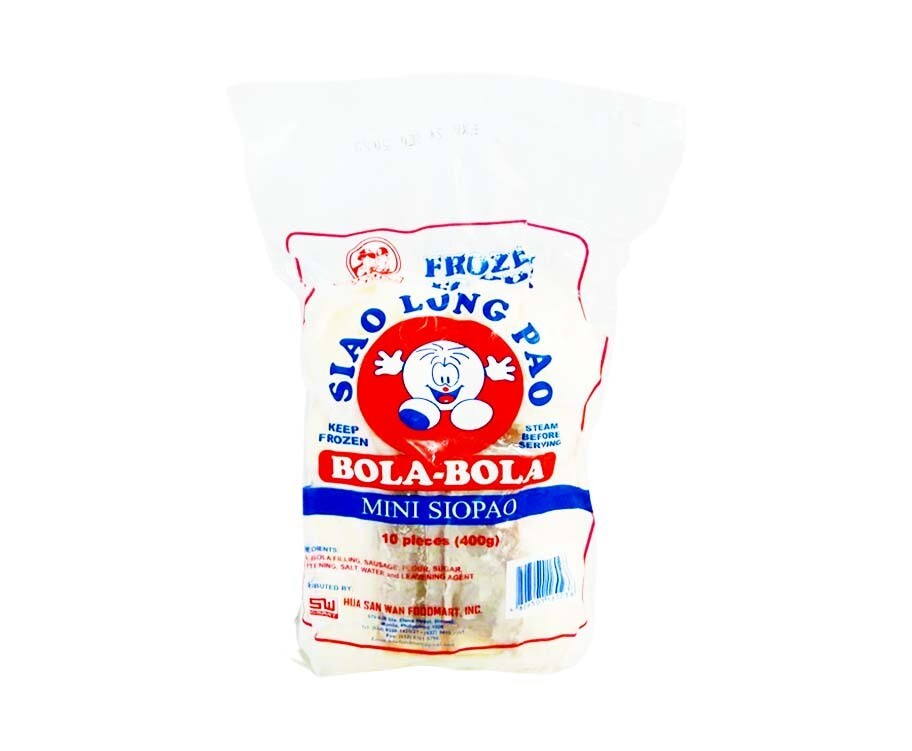 Fat &amp; Thin Siao Long Pao Bola-Bola Mini Siopao 10 Pieces (400g)