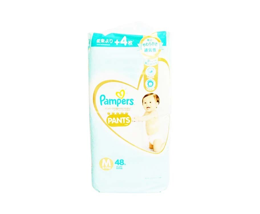 Pampers Pants Medium +4 (6-11kg) 48 Pieces