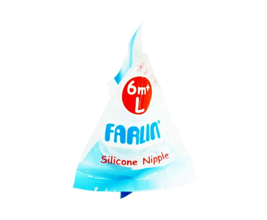 Farlin Silicone Nipple Large 6m+