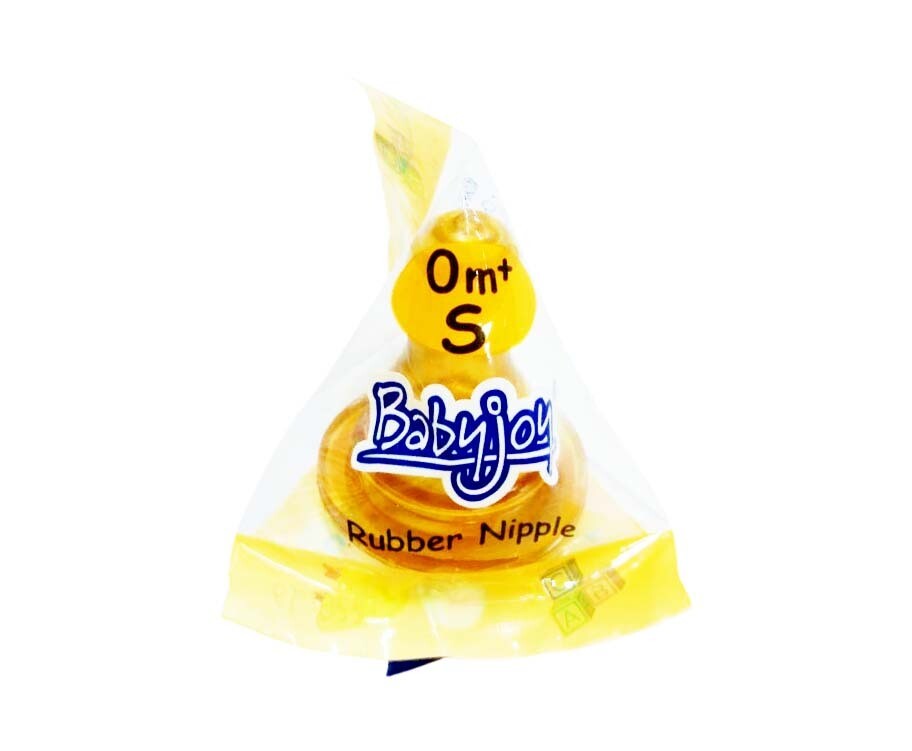 BabyJoy Rubber Nipple Small 0m+