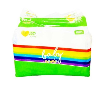 Baby Diaper by Playful XL (9-20kg) 30 Pants