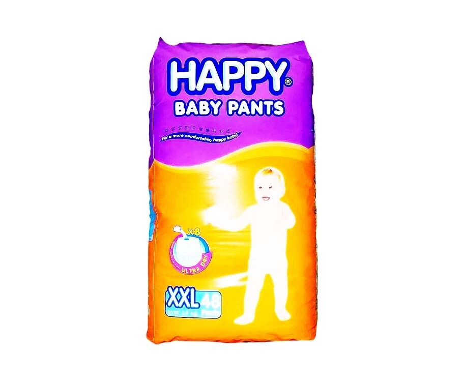 Happy Baby Pants XX Large (Over 14kg) 48 Pants