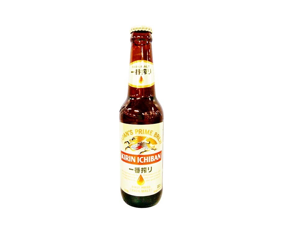 Japan&#39;s Prime Brew Kirin Ichiban Imported Beer 330mL