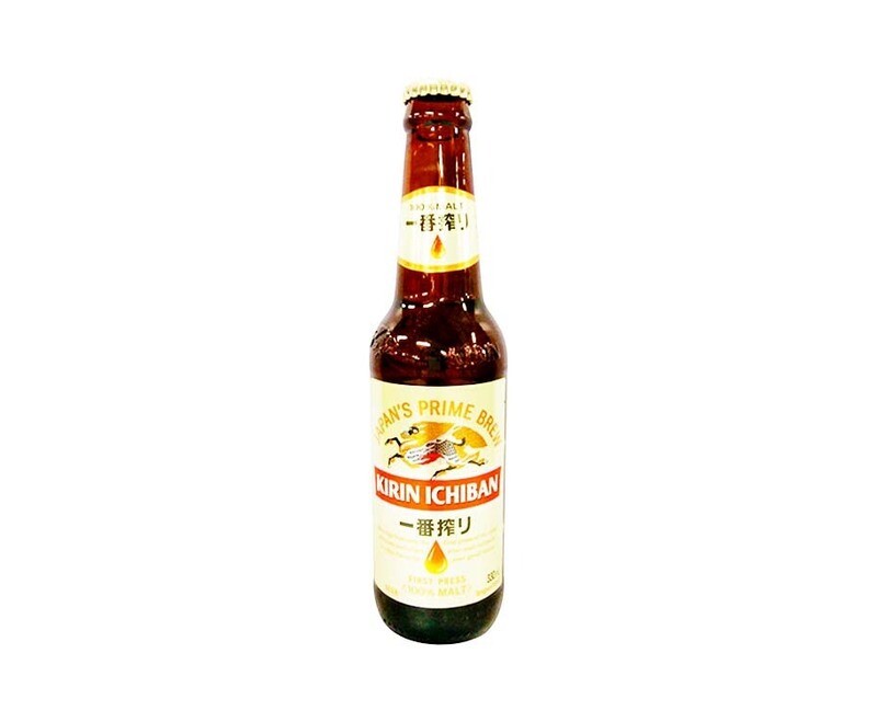 Japan&#39;s Prime Brew Kirin Ichiban Imported Beer 330mL