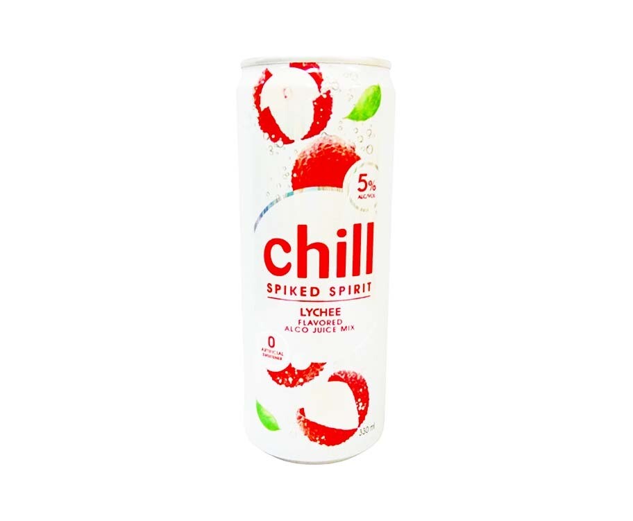 Chill Spiked Spirit Lychee Flavored Alco Juice Mix 330mL
