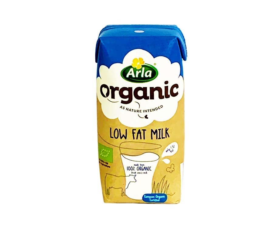 Arla Organic Low Fat Milk 200mL