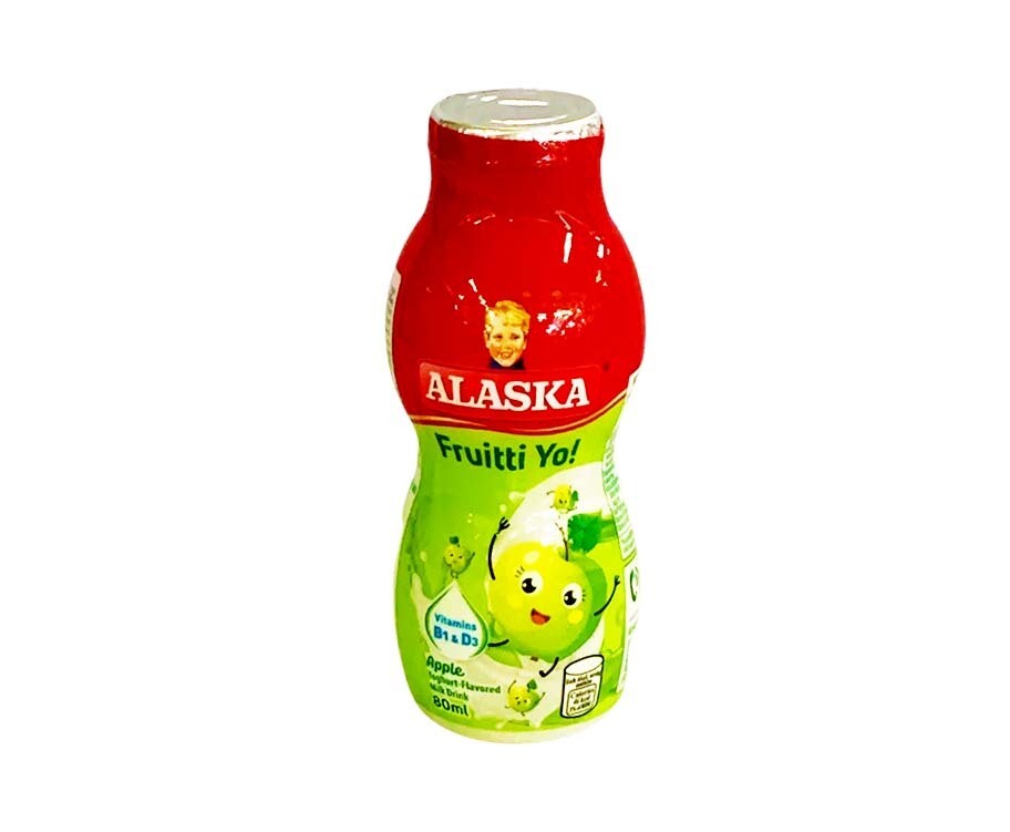 Alaska Fruitti Yo! Apple Yoghurt Flavored Milk Drink 80mL