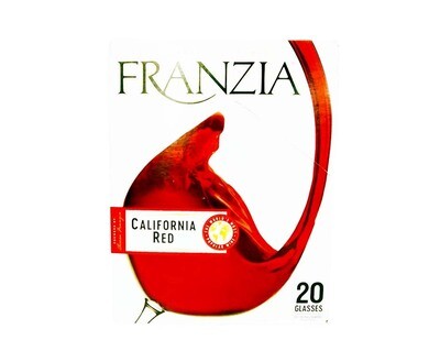 Franzia California Red 20 Glasses 3L