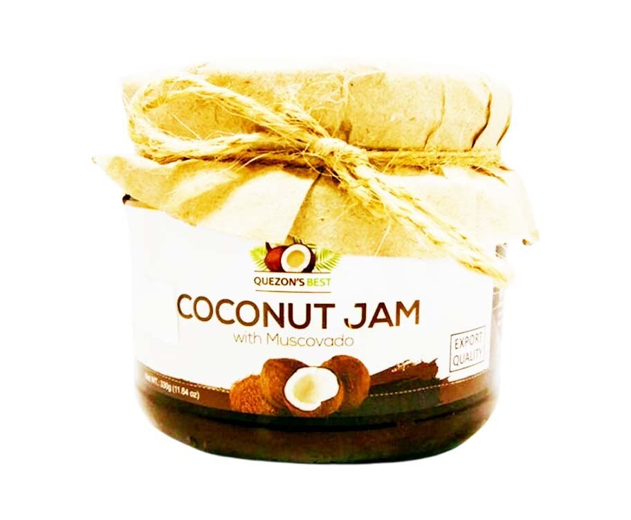 Quezon&#39;s Best Coconut Jam with Muscovado 11.64oz (330g)