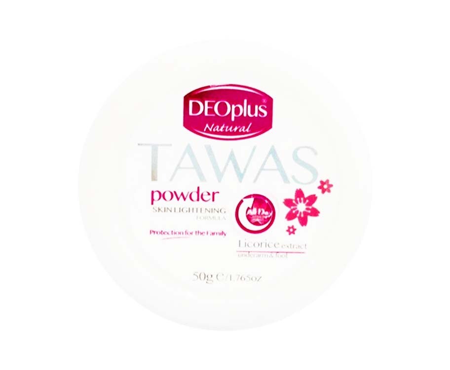Deoplus Natural Tawas Powder Skin Lightening Formula 50g
