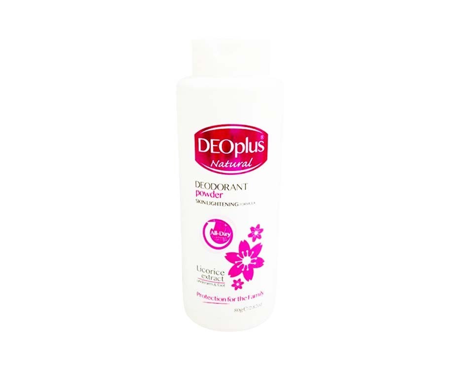 Deoplus Natural Deodorant Powder Skin Lightening Formula 50g